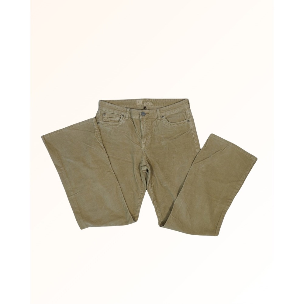 KUT from the Kloth Tan Corduroy Bootcut Pants Womens Size 12 Khaki KP259D1M41